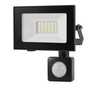 20W Security Lights with PIR Motion Sensor,IR Remote Control,2000LM 6500K Super Bright LED Floodlights Outdoor,IP66 Waterproof Spotlight,Ultra Thin Wall Lights for Garden Garage Yard Doorways