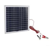 20W Solar Panel Kit Monocrystalline 12V Battery Charger with Cable Aluminum Frame for RV Camping Hiking Supply