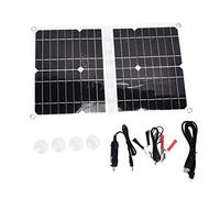 20W Solar Panel Kit PET EVA PTP Foldable Solar Battery Charger for Cars RV ATV DC 18V