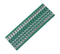 20x 1S 6-10A Lithium-Ion Battery Management System Protective Board for 3.7 V Cells with Overcharge Protection for Power Tools 28 x 3.8 mm