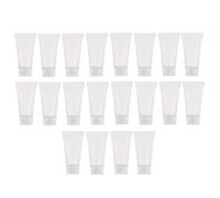 20x 5ml Empty Travel Lotion Bottles Hand Cream Containers Clear w/Screw Cap