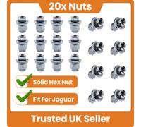 20x Alloy Wheel Nuts For Jaguar XF XE X-Type F-TYPE S-TYPE X152 X400 2001-2009