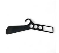 20x Black Warehouse Rail Dividers Plastic Hangers with Divider Cards, Durable ABS Stock Organiser 46cm for Warehouses, Stockrooms, Retail Backrooms and Inventory Management