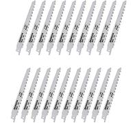 20x Blades 150mm x19mm x 0.9mm Reciprocating Sabre Saw Wood Blades R644D for Bosch Makita etc