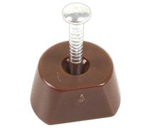 20x Brown Nail Knock in Shelf Supports Ideal for Kitchen Units