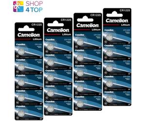 20x CAMELION CR1225 3V Lithium Coin Cell/Button Batteries DL1225 ECR1225