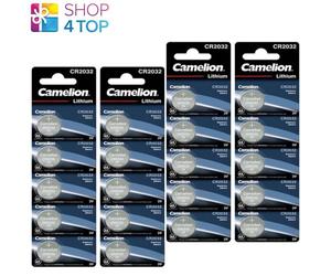 20x Camelion CR2032 3V Lithium Coin Cell Button Batteries CR2032-BP5