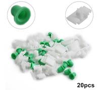 20x Car Moulding Clips Retainer with Rubber Boot for E36 318Ti M3 Exterior Panel Fasteners Plastic Trim Clips 51132251394