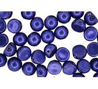 20x CzechMates Cabochon Czech Beads 7mm Saturated Metallic Riverside Unique Beading Supplies Jewellery Making Czech Republic