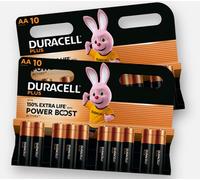 20x Duracell AA Plus Power BOOST SUPER Alkaline Batteries LR6 Longest Expiry UK
