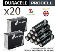 50X Duracell Industrial AA Batteries Alkaline 1.5V LR6 MN1500 Procell Battery AM