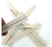 20x flat wick made of cotton compatible with Feuerhand storm lantern 275 and 276