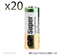 20x GP A23 12V Super Alkaline Batteries MN21 23A LRV08 K23A E23 Door Bell Chime