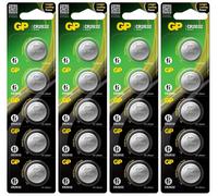 20x GP CR2032 3V Lithium Coin Cell Button Batteries DL2032 Bulk Pack