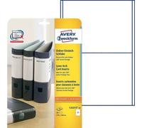 20x Insert Signs A4 Folder Labels Back for Leitz 180° Active Prestige
