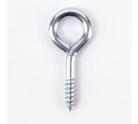 20x Large Heavy Duty Screw in Eyes - 65mm Long Metal Steel Bolt Eyes