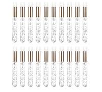 20x Lash Shampoo Brushes Cosmetic Lash cleaner Peel Off Remover Tool Silver,Silver Gold