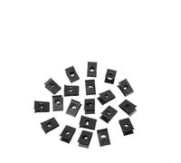 20x Metal U-Clips 17mm Iron Car Bumper Fastener