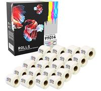 20x Prestige Cartridge 54mm x 101mm Address Labels Compatible with 99014 (220 Labels per Roll)