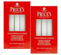 10pk Household Candles White