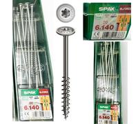 20x SPAX Tx Washer Head Wirox High Performance Torx Screws 180mm 160mm 140mm