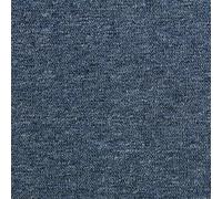 Monster Shop 20 x Carpet Tiles Storm Blue Square Metres Commercial Hard Wearing Heavy Duty Domestic Premium Office Home Flooring 50cm x 50cm 5m2