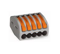 20x WAGO 222-415 Classic Lever 5 Way Lever Terminal 0.25 Litre Clip Clamp -