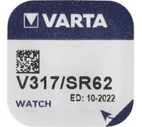 20x Watch Cell Varta Watch V 317 SR 516 SW V317 8mAh 1.55V 20x 1 Blister
