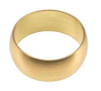 20x Westco 10mm Bright Brass Olive - Compression Olive for Sealing Copper Pipe Joints in Plumbing Systems