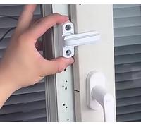 20x Window Safety Locks UPVC Door Sash Jammer Security Restrictor Lock White (20PCS)