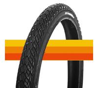 20x1.75 Bicycle Tire for BMX and Commuter Bike Puncture Resistant Durable Tread 20-1.75 High Grip Efficient Rolling 20 1.75 Classic Off-Road Tread 47-406