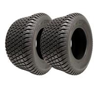 20x10.00-10 Lawnmower Tyres 4-ply Multi Turf Grass P332 Road Legal (Set of 2)