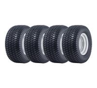 20x10.00-10 Lawnmower Wheel 4ply Grass P332 Road Legal 4 Inch PCD Rim (Set of 4)