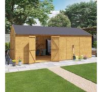 20 x 10 Shed - BillyOh Expert Reverse Workshop Large Garden Shed - Windowless