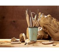 20x10FT (6x3m) Pottery Sculpture Art Studio Photography Backdrop