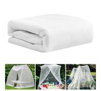20x10Ft Mosquito Netting Garden Mesh Netting, Bug Insect Mosquito Fly Bird Net, Animals Barrier Protection Net, White 3x6 m