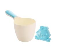 20x11cm 2 Pieces Baby Bath Rinse Cup PP Baby Shampoo Cup Kids Bath Pail Body Washing Shower Rinser Multifunctional Kids Wash Rinser Cups Jug Keep Water And Shampoo Out Of Babies Face