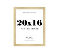 20x16 Picture Frame, Display 20x16 Pictures (40.6 x 50.8cm) Picture Frame for wall Display - Gold - 1 Pack