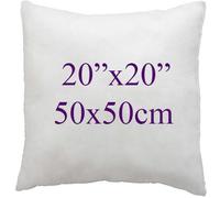 (20x20") Hollow fibre Square Cushion Pads Inner insert Pillow Stuffer Plum Cushion for Sofa Beds Chairs available in 12",14",16",18",20",22",24",26",28",30"