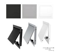 20x20 Magnetic Access Panel Aluminum Access Door for D Gray Access Hatch for Easy ctl Box & Pipe Inllats (350x350mm)