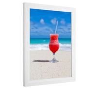 20x25 Frame Rustic White, Distressed 25x20 Picture Frame, Art Pic Hanging Poster Frame, 20 by 25 Gallery Family Concert Portrait Wall Photo Frame Anniversary/Birthday/Wedding/Thank you/Christmas Gift