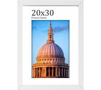 20x30 Picture Frames, Wooden 20x30 CM Photo Frame (7.8x11.8 inch)-White
