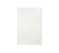 20x30cm Blank White Flat Stretched Board Art Canvas - 3mm Thick, Frameless, for Mixed Media