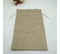 20x30cm Natural Burlap Gift Candy Bags Linen Jute Drawstring Gift Bag Pouches Christmas Wedding Party Jewelry Packaging Bags