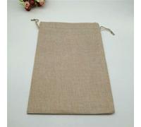 20x30cm Natural Burlap Gift Candy Bags Linen Jute Drawstring Gift Bag Pouches Christmas Wedding Party Jewelry Packaging Bags