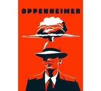 (20X30cm Unframed, 4) Oppenheimer Biography Movie Posters and Prints Modern Movie Cover Canvas Painting Wall Art Picture for Living Room Office Decor