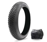 20x4.0 26x4.0 Inch Fat Tires for E-Bike, Puncture Resistant Folding Bike Tires with Inner Tubes, All Terrain Replacement Tire Set for Mountain, Commuter, Beach Cruiser(A,20x4.0)
