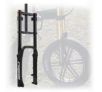 20x4.0 Fat Bike Fork Air Suspension MTB Double Shoulder 1-1/8" Straight