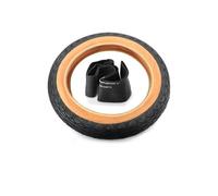 20x4.0 Fat Bike Tire 20/4.0 with Puncture-Resistant Tread for 20-Inch Rims Featuring 20 4 0 Brown Sidewall Commute Design(TIRE TUBE SETS)