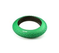 20x4.0 Fat Tire Wide Volume Blue Green Stripe 20/4.0 Foldable 20 4 0 for E-Bike Mountain Snow Beach Bike(Groen)